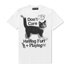 Rare Henry Johnson Graphic Cat Tee Dont Care